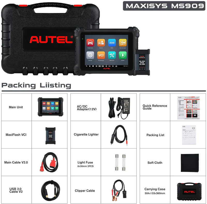 Autel MaxiSys MS909 Professional Diagnostic Scan Tool