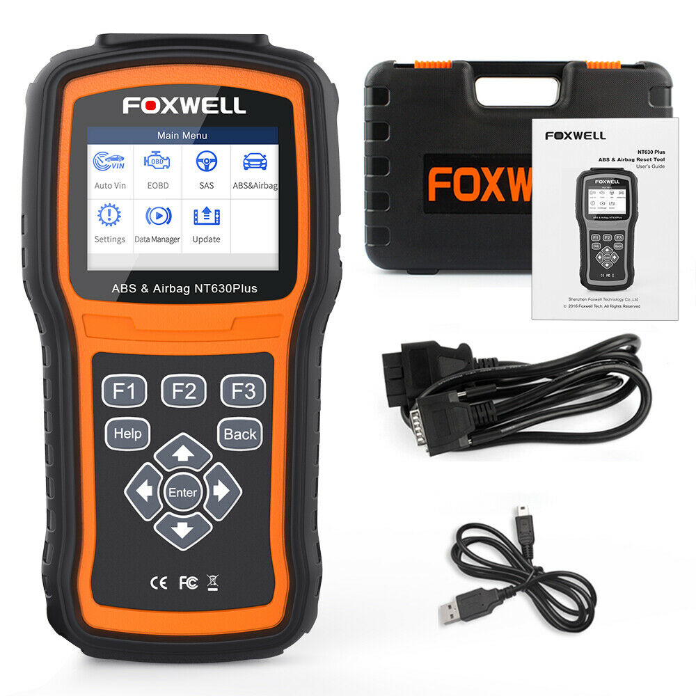 Foxwell NT630 Plus ABS SRS SAS OBD2 Scan Tool