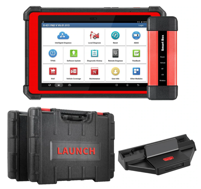 Launch X431 PAD V ECU Programming High End Diagnostic Scan Tool