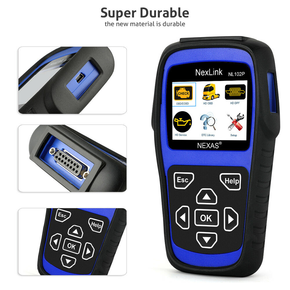 Nexas Truck and Machinery 24V Diagnostic OBD2 Scan Tool